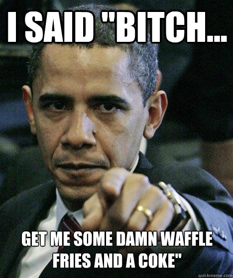 i said 