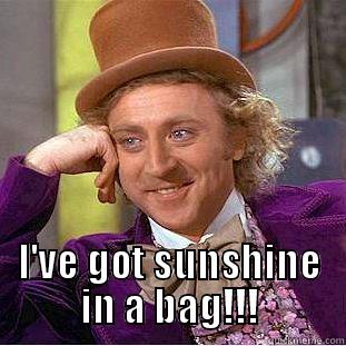  I'VE GOT SUNSHINE IN A BAG!!! Condescending Wonka