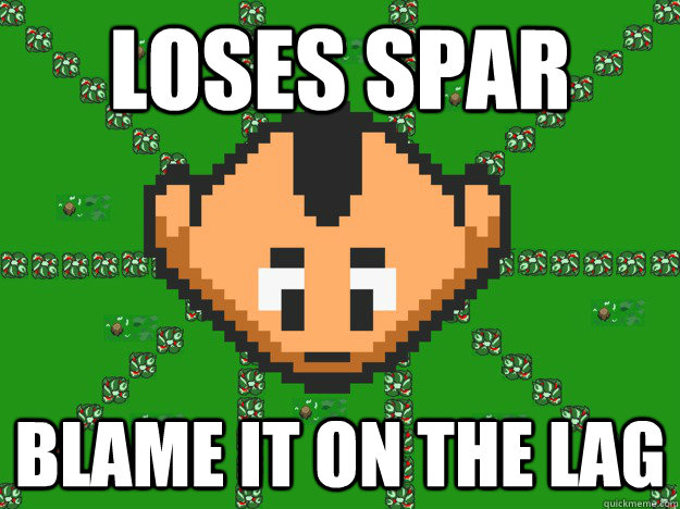 Loses spar blame it on the lag  Graal Noob