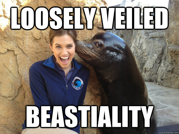 Loosely veiled beastiality - Loosely veiled beastiality  Crazy Secret