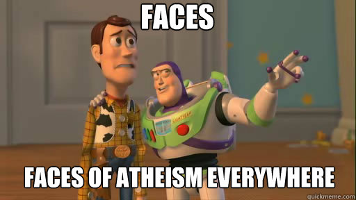 faces faces of atheism everywhere  Everywhere