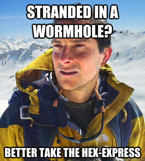 Stranded in a wormhole? Better take the Hex-Express - Stranded in a wormhole? Better take the Hex-Express  Misc