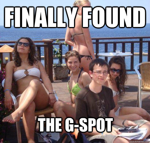 Finally found the G-spot  Priority Peter