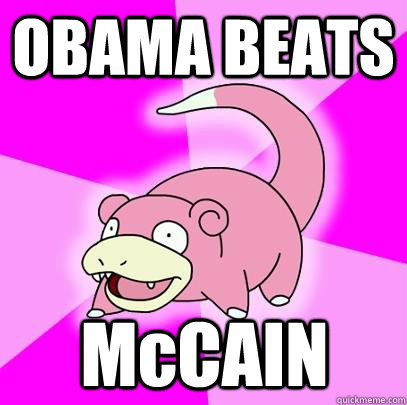OBAMA BEATS McCAIN - OBAMA BEATS McCAIN  Misc