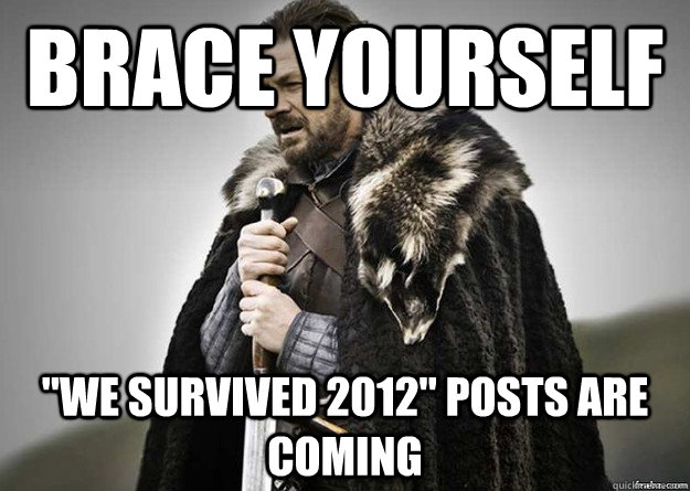 Brace yourself 