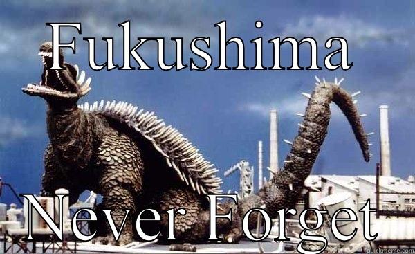 FUKUSHIMA NEVER FORGET Misc