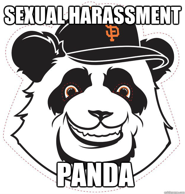 sexual harassment  panda - sexual harassment  panda  sf  panda