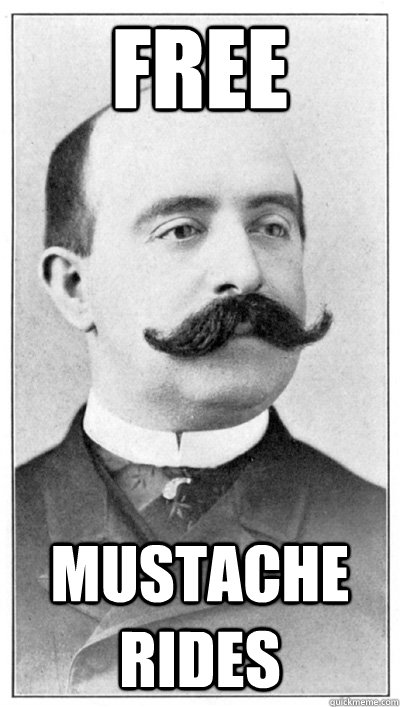 free mustache rides - free mustache rides  19th Century Hipster Gentleman