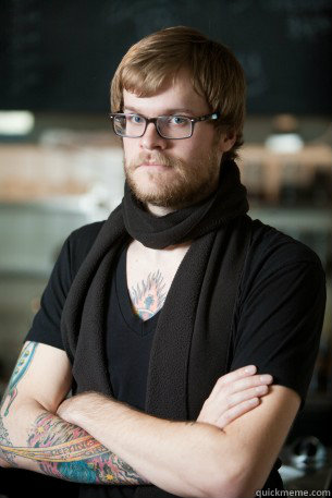   -    Silly Hipster Barista