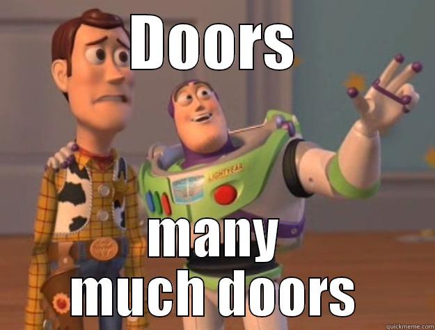 DOORS MANY MUCH DOORS Toy Story
