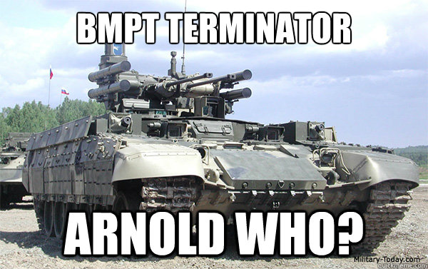 BMPT Terminator Arnold who?  