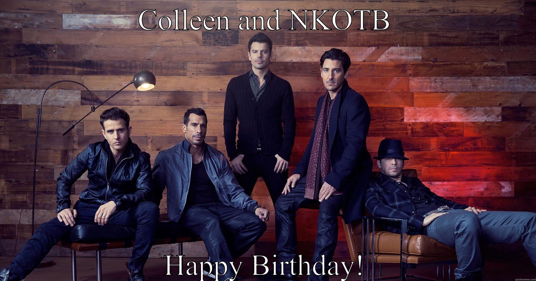 Making a reservation for a party of six! - COLLEEN AND NKOTB HAPPY BIRTHDAY! Misc
