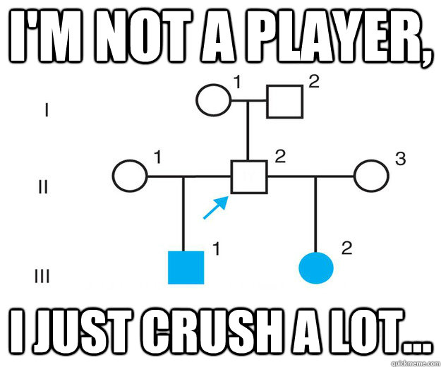 I'm not a player, I just crush a lot... - I'm not a player, I just crush a lot...  Not a Player