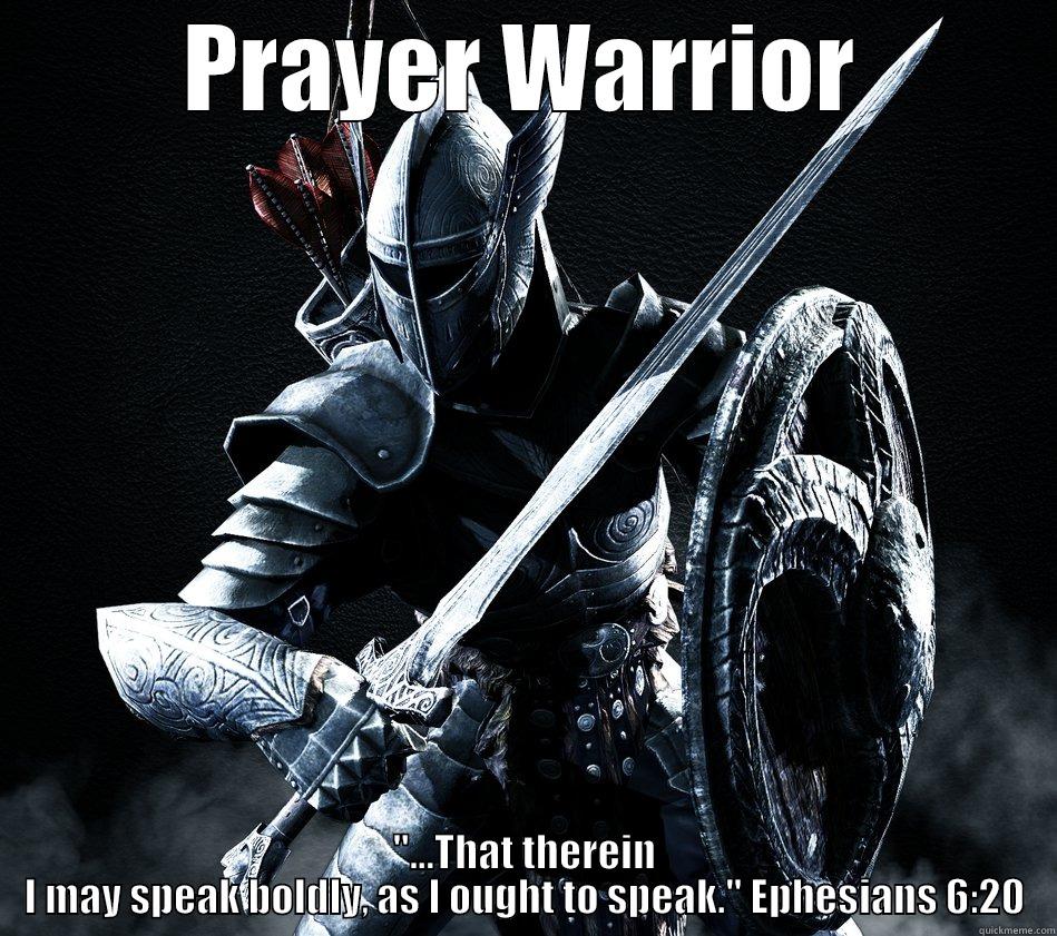 PRAYER WARRIOR 