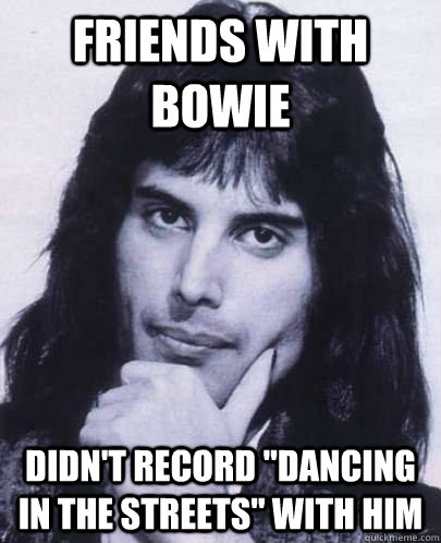 friends with bowie didn't record 