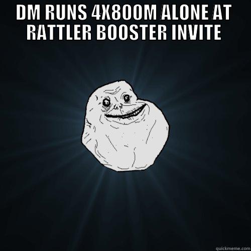 DM RUNS 4X800M ALONE AT RATTLER BOOSTER INVITE  Forever Alone