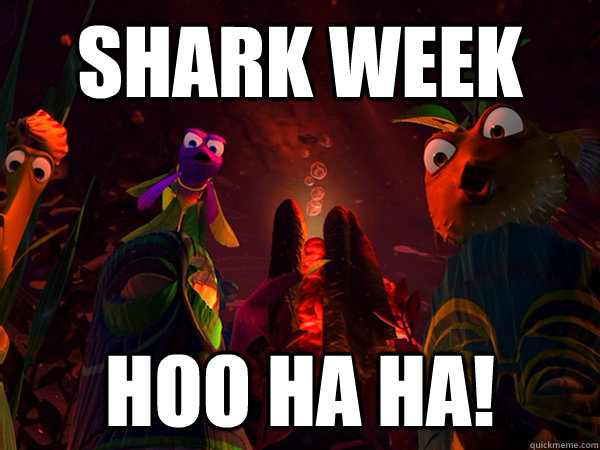 Shark Week Hoo Ha Ha!  