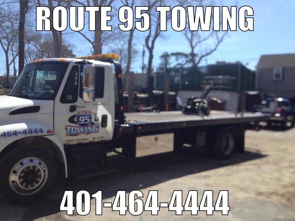 ROUTE 95 - ROUTE 95 TOWING 401-464-4444 Misc