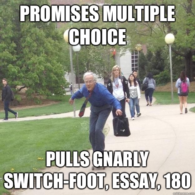 Promises multiple choice Pulls gnarly switch-foot, essay, 180  Skateboarding Professor
