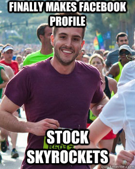 Finally makes facebook profile stock skyrockets  Ridiculously photogenic guy