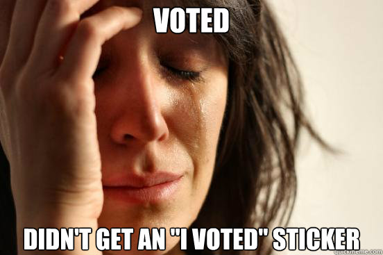 Voted didn't get an 