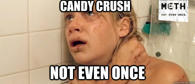 Candy Crush Not Even Once  