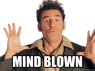 Image result for mind blown kramer