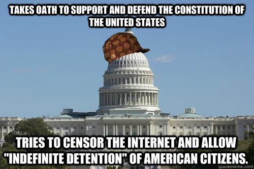 takes oath to support and defend the Constitution of the United States tries tO CENSOR THE INTERNET AND ALLOW 