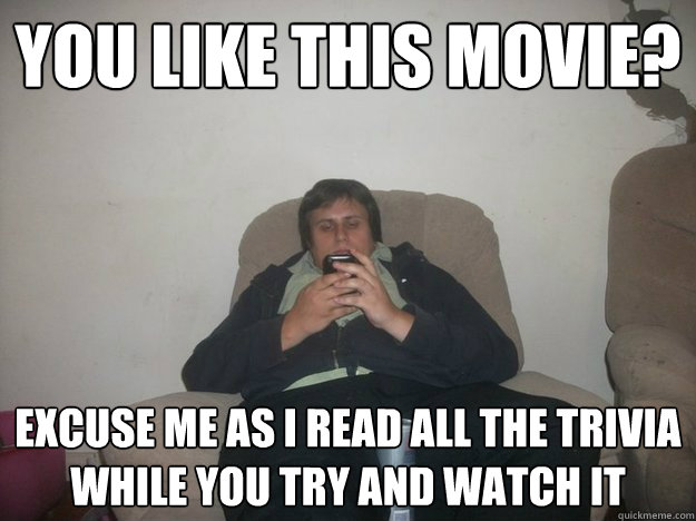 you like this movie? excuse me as i read all the trivia while you try and watch it  Phone Guy