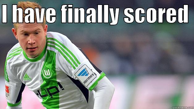 Kevin De Bruyne finally scored! - I HAVE FINALLY SCORED   Misc