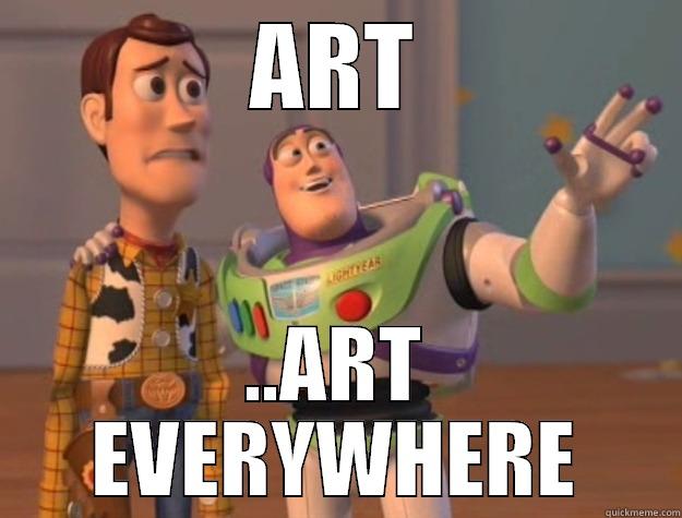 ART ..ART EVERYWHERE Toy Story