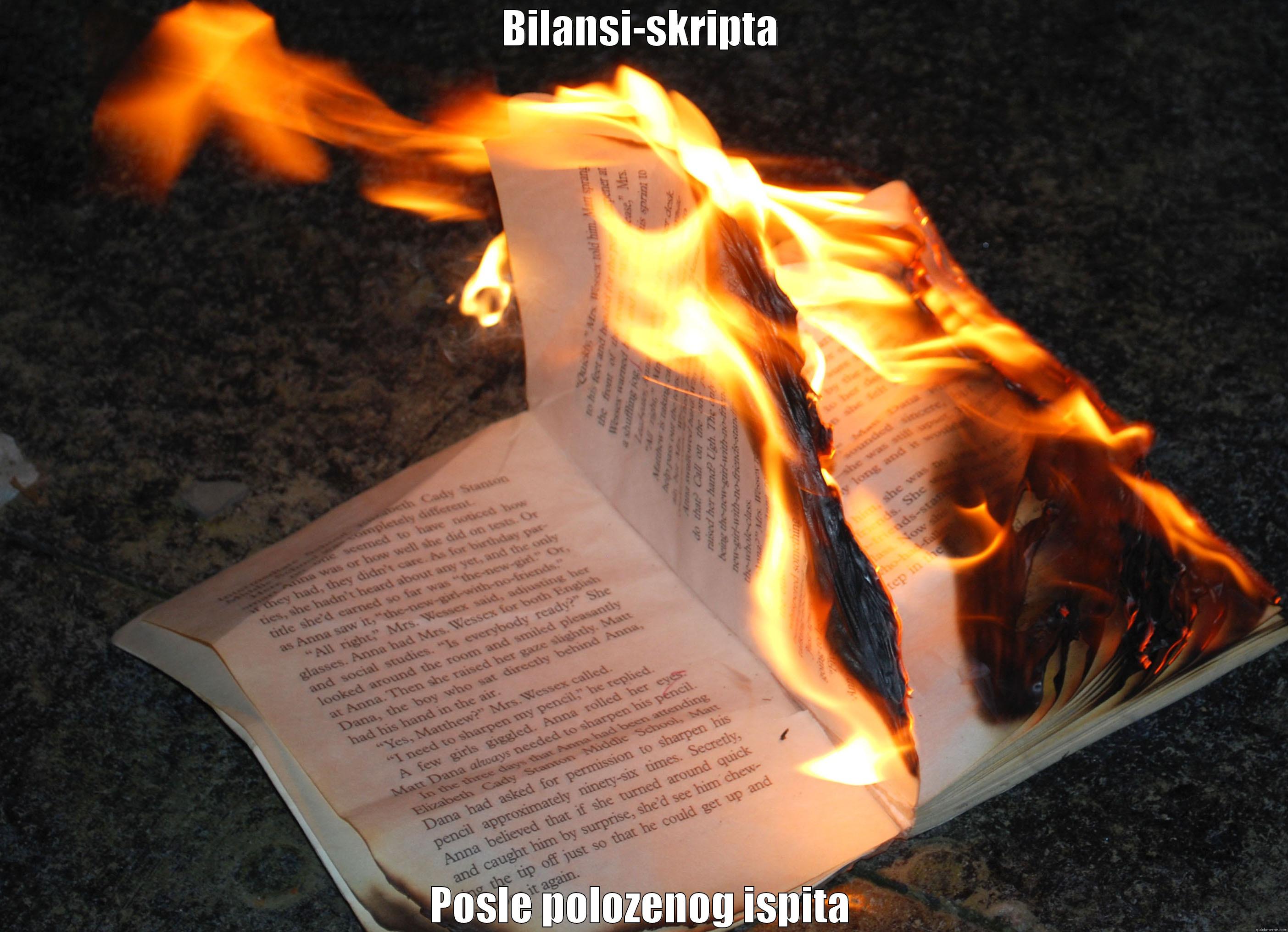 BILANSI-SKRIPTA POSLE POLOZENOG ISPITA Misc