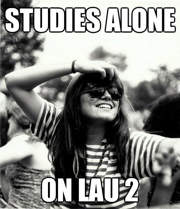 Studies Alone On Lau 2  Georgetown Hipster