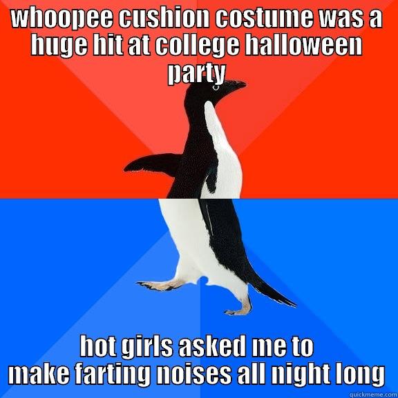 WHOOPEE CUSHION COSTUME WAS A HUGE HIT AT COLLEGE HALLOWEEN PARTY HOT GIRLS ASKED ME TO MAKE FARTING NOISES ALL NIGHT LONG Socially Awesome Awkward Penguin