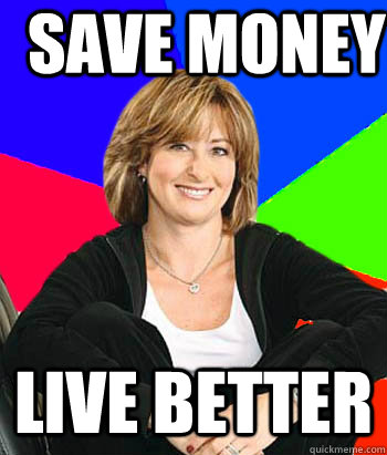 Save Money Live Better  Sheltering Suburban Mom