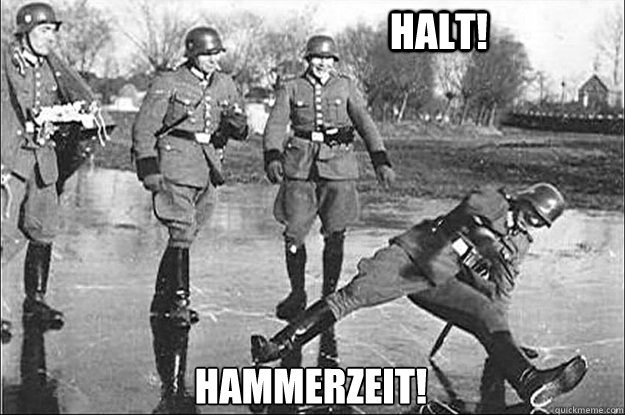 halt! hammerzeit! - halt! hammerzeit!  Halt! Hammerzeit!