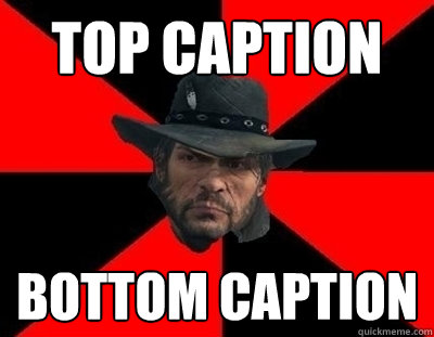 Top caption Bottom caption - Top caption Bottom caption  John Marston