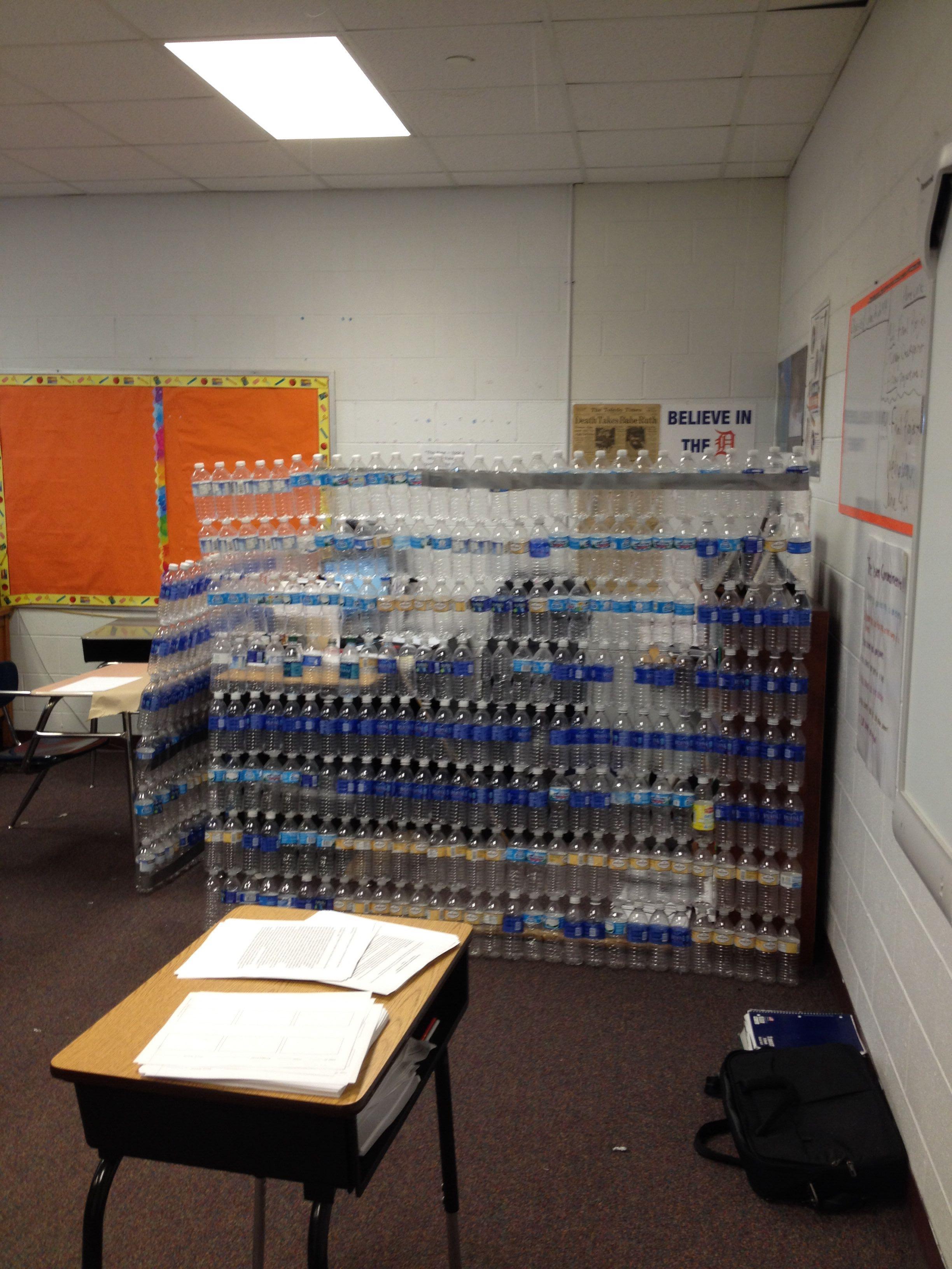 My students' prank turned into the coolest thing ever: my own teacher fort. -   Misc