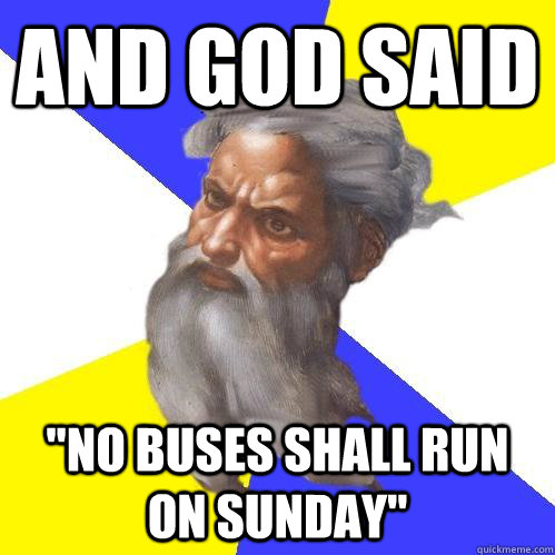 And god said 
