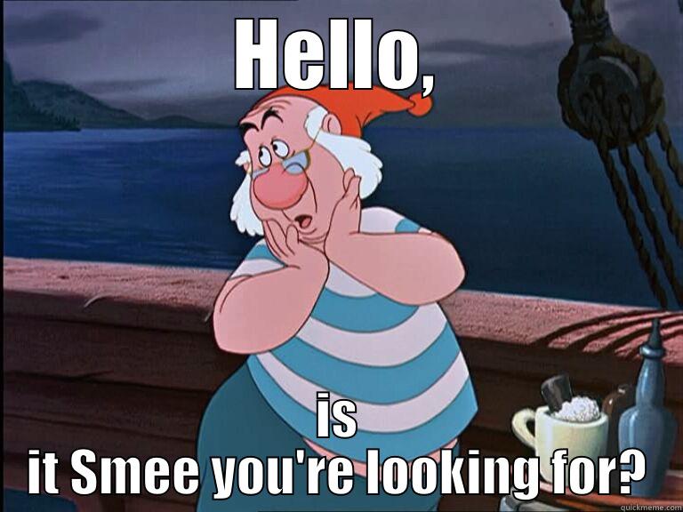 HELLO, IS IT SMEE YOU'RE LOOKING FOR? Misc