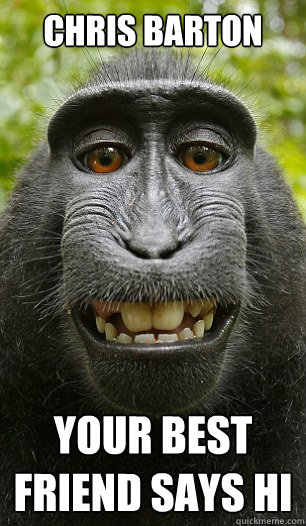 Chris Barton Your Best Friend says HI  Mindful Macaque