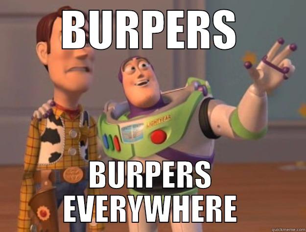 BURPERS BURPERS EVERYWHERE Toy Story