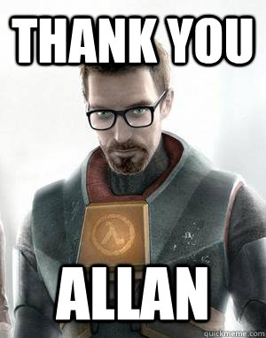 thank you allan  