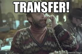 TRANSFER!  Peggy Transfer