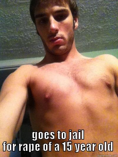  GOES TO JAIL FOR RAPE OF A 15 YEAR OLD Misc