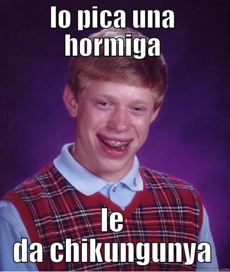 LO PICA UNA HORMIGA LE DA CHIKUNGUNYA Bad Luck Brian