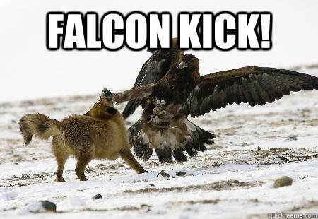 Falcon Kick!  - Falcon Kick!   Captain Falcon