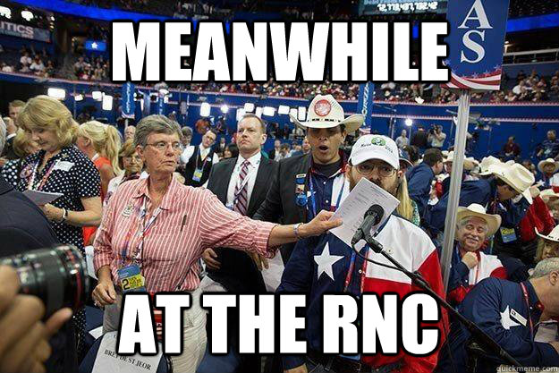 meanwhile AT THE RNC - meanwhile AT THE RNC  Misc