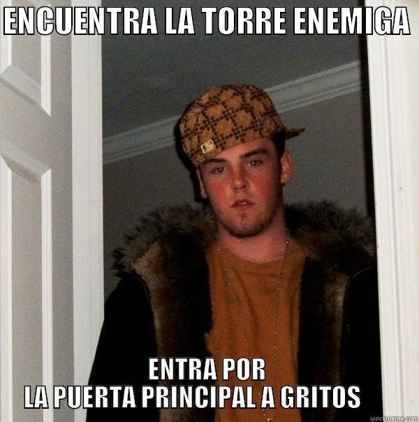 ENCUENTRA LA TORRE ENEMIGA  ENTRA POR LA PUERTA PRINCIPAL A GRITOS       Scumbag Steve