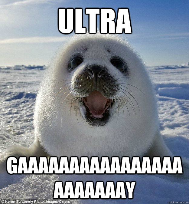 ULTRA GAAAAAAAAAAAAAAAAAAAAAAAY  Easily Pleased Seal